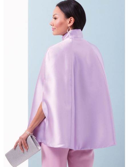 Molde de capa - Butterick 6978