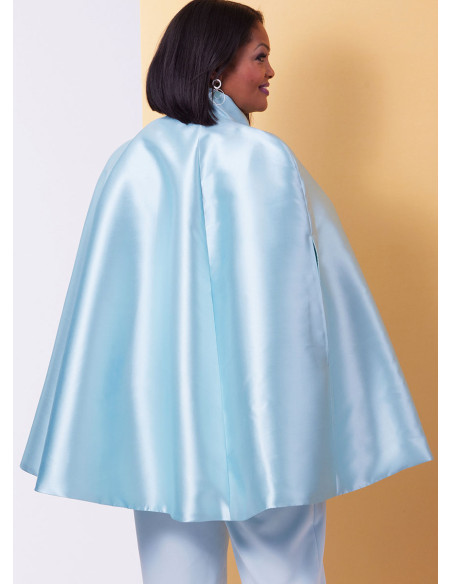 Molde de capa - Butterick 6978
