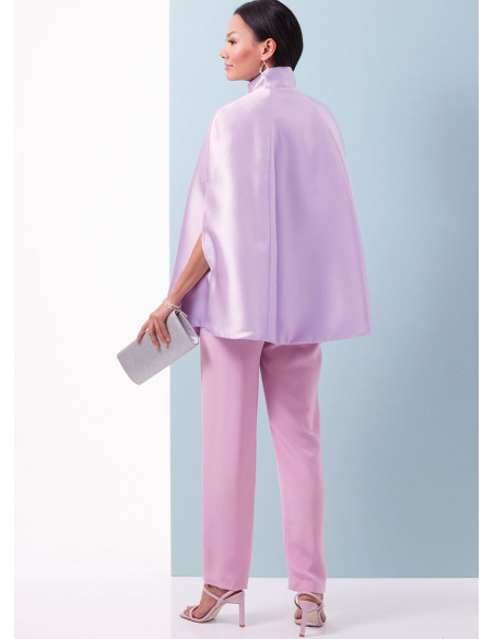 Molde de capa - Butterick 6978