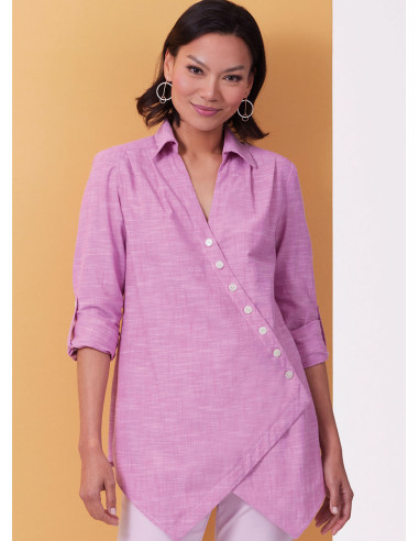 Molde de camisa - Butterick 6980