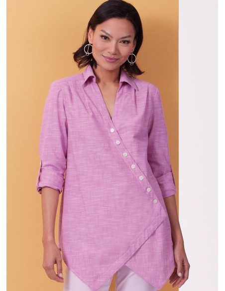 Molde de camisa - Butterick 6980