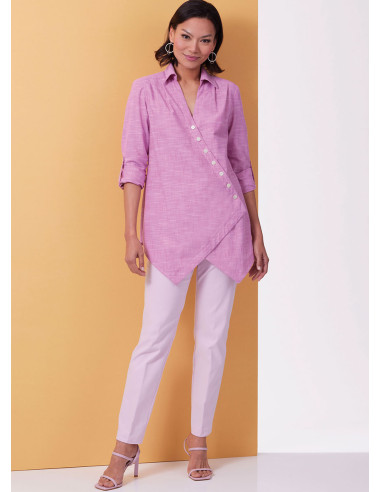 Molde de camisa - Butterick 6980