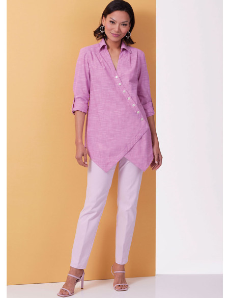 Molde de camisa - Butterick 6980