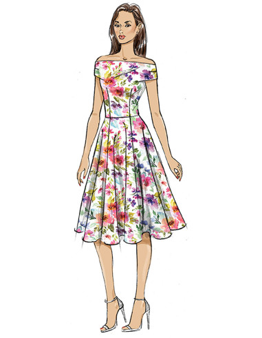 Molde de vestido - Butterick 7006