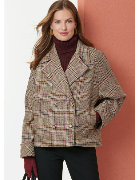Molde de casaco - Butterick 7007
