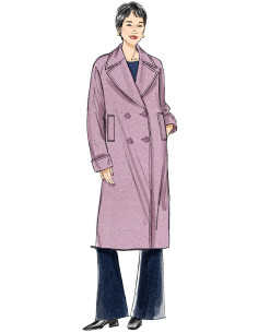 Molde de casaco - Butterick 7007 2