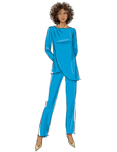 Molde de túnica - Butterick 7009