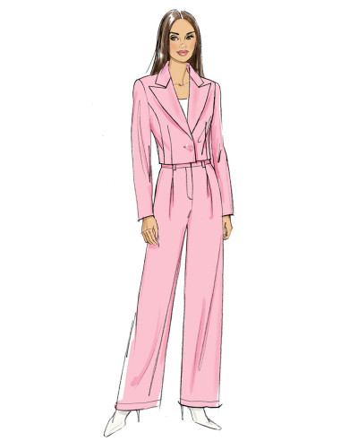 Molde de casaco - Butterick 7012