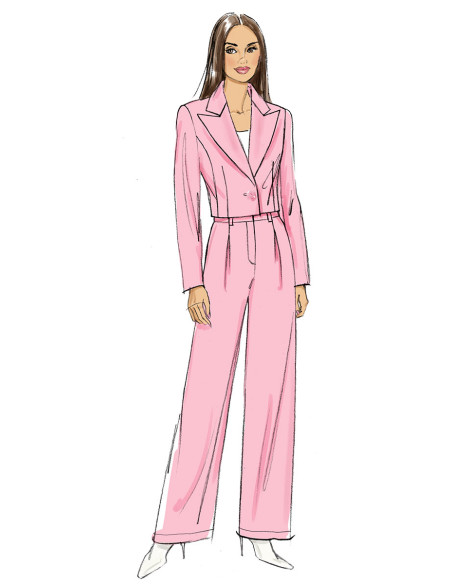 Molde de casaco - Butterick 7012