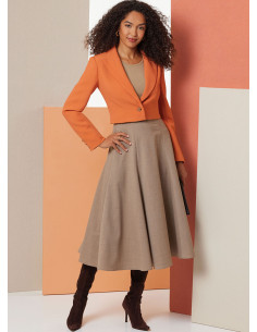 Molde de casaco - Butterick 7012