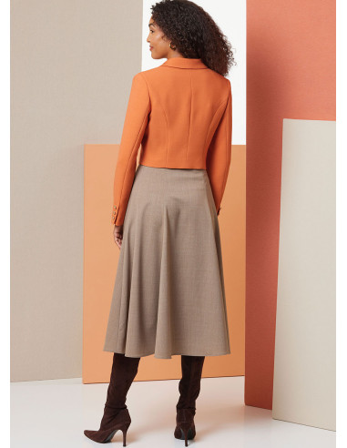 Molde de casaco - Butterick 7012
