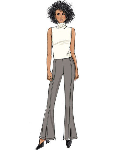 Molde de calça - Butterick 6963