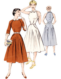 Molde de vestido vintage - Butterick 6992