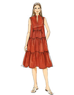 Molde de vestido - Butterick 6993 2