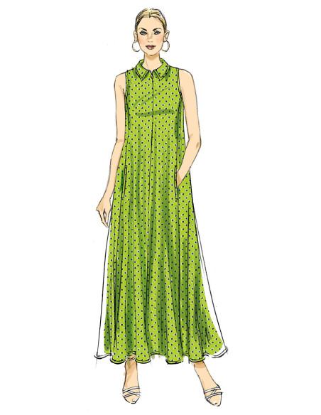 Molde de vestido - Butterick 6994