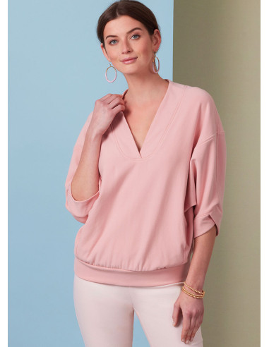 Molde de blusa - Butterick 6996