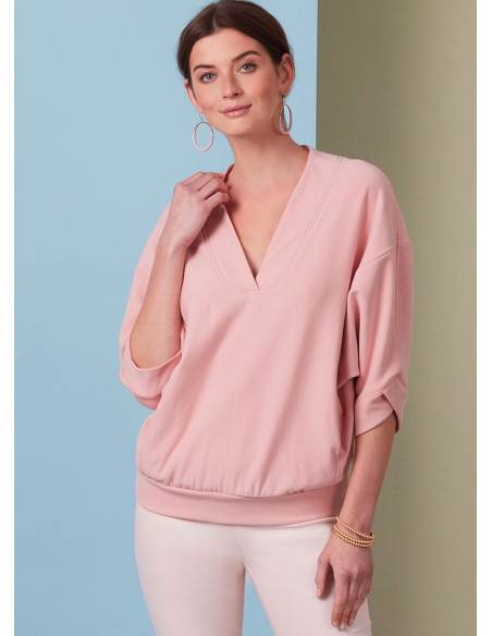 Molde de blusa - Butterick 6996