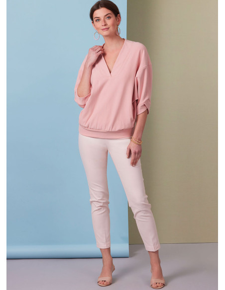 Molde de blusa - Butterick 6996