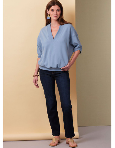 Molde de blusa - Butterick 6996