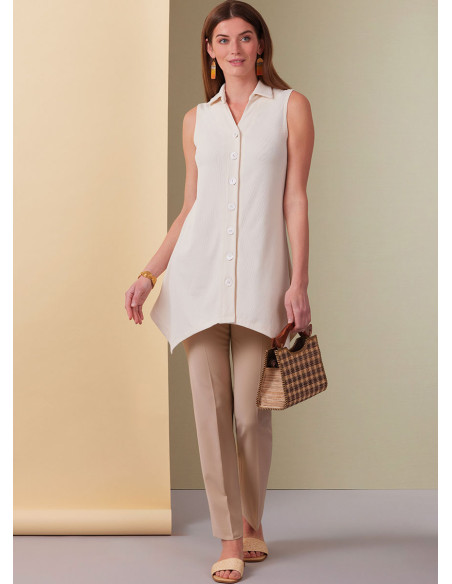 Molde de blusa - Butterick 6997
