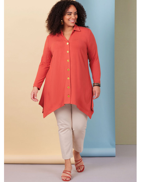 Molde de blusa - Butterick 6997