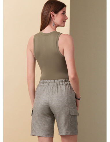 Molde de calções ou calças - Butterick 6998