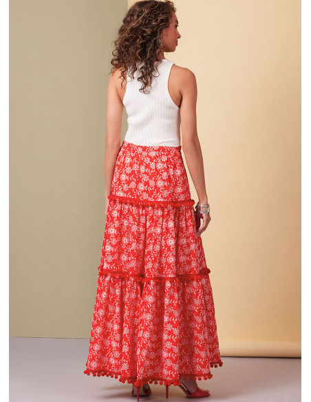 Molde de saia - Butterick 6999