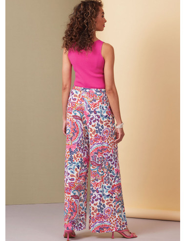 Molde de calção ou calça - Butterick 7000