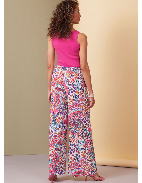 Molde de calção ou calça - Butterick 7000