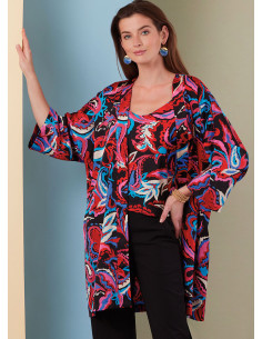 Molde de casaco - Butterick 7001