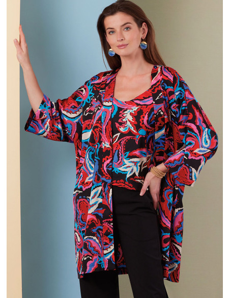 Molde de casaco - Butterick 7001