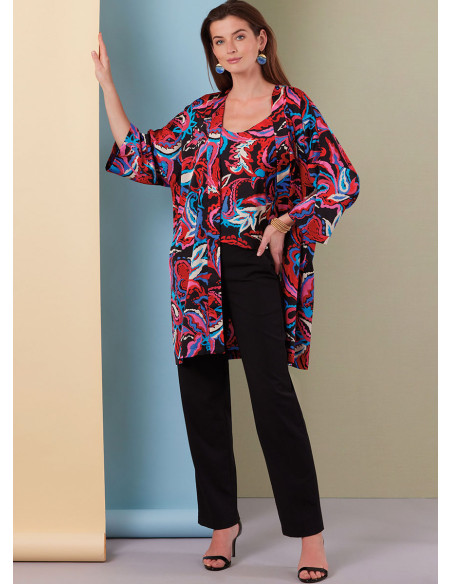 Molde de casaco - Butterick 7001