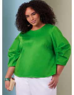 Molde de blusa - Butterick 7002 2