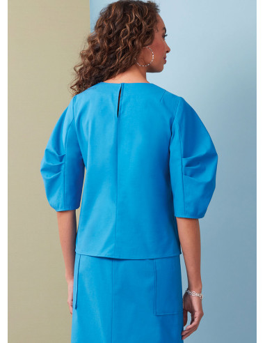 Molde de blusa - Butterick 7002