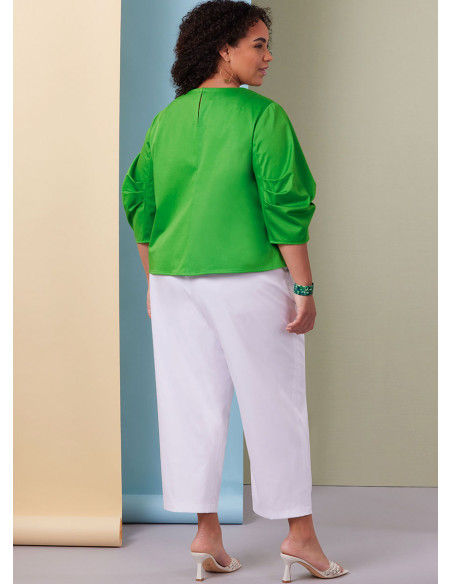 Molde de blusa - Butterick 7002