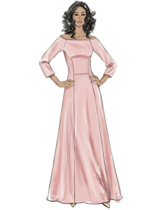 Molde de vestido de noiva - Butterick 6639 2