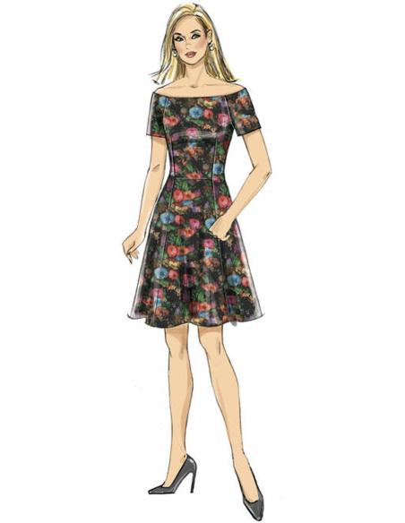 Molde de vestido de noiva - Butterick 6639