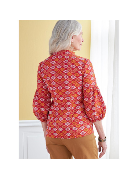 Molde de blusa - Butterick 6816