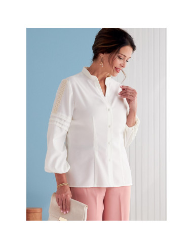 Molde de blusa - Butterick 6816