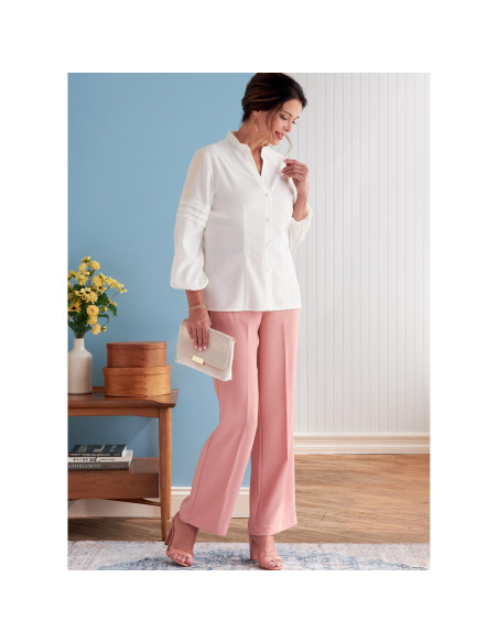 Molde de blusa - Butterick 6816