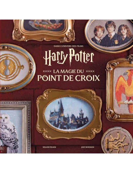Livro Harry Potter a magia do ponto cruz