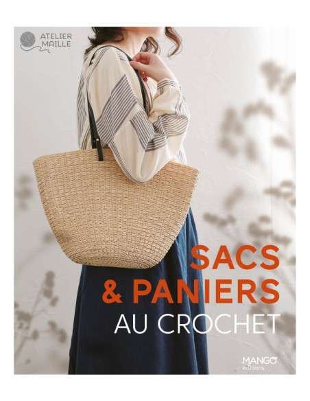 Livro Sacos & Cestas em crochê