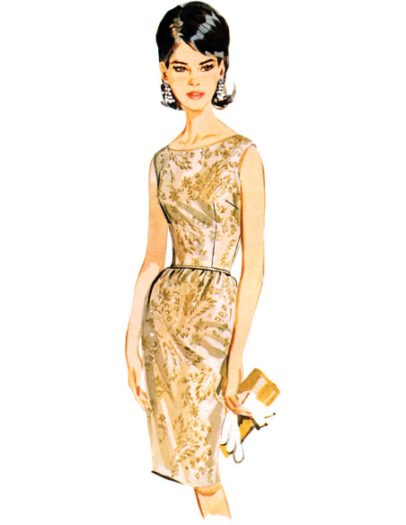 Molde de vestido - Butterick 7035