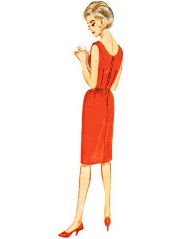 Molde de vestido - Butterick 7035