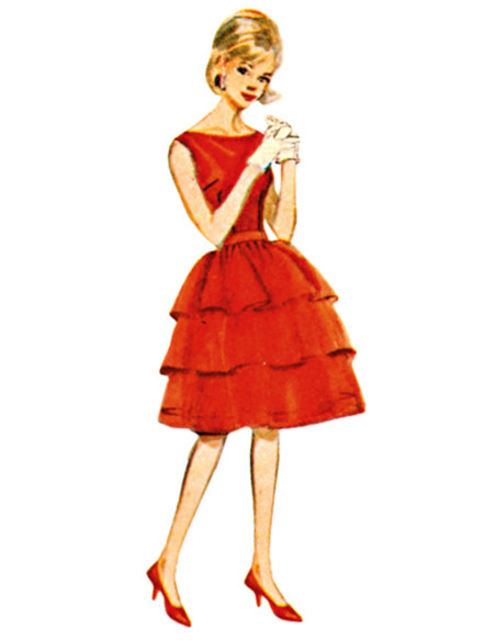 Molde de vestido - Butterick 7035