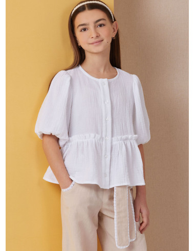 Molde de blusa - Butterick 7034