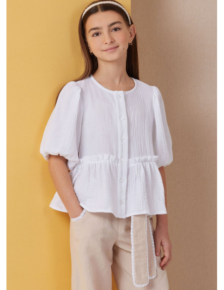 Molde de blusa - Butterick 7034