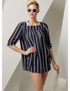 Molde de sutiã, short e sobretudo - Vogue 9255 2