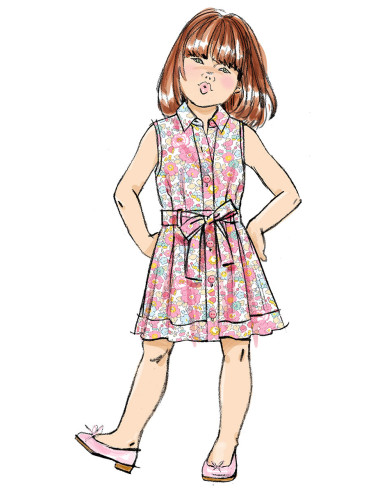 Molde de vestido - Butterick 7033