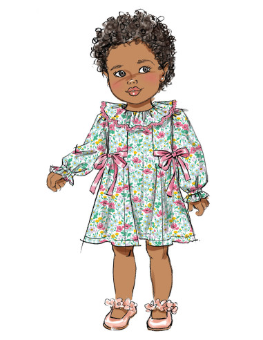 Molde de vestido - Butterick 7032